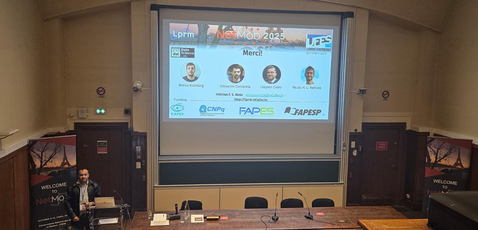 Results of Master dissertation presented at NetMob 2025 in Paris